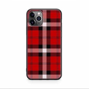 Casely Red Plaid As If! iPhone 12 Pro phone case